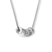 Load image into Gallery viewer, Twisted Silver Necklace