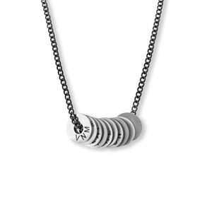 Twisted Gunmetal Necklace