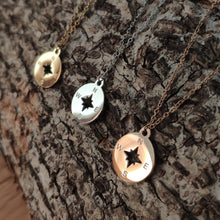 Load image into Gallery viewer, Compass Necklace &amp; Bracelet Set