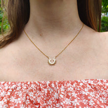 Load image into Gallery viewer, Sun Charm Necklace