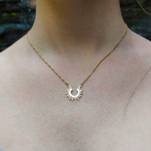 Load image into Gallery viewer, Sun Charm Necklace