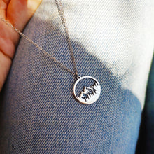 Load image into Gallery viewer, Mountain Necklace & Bracelet Set