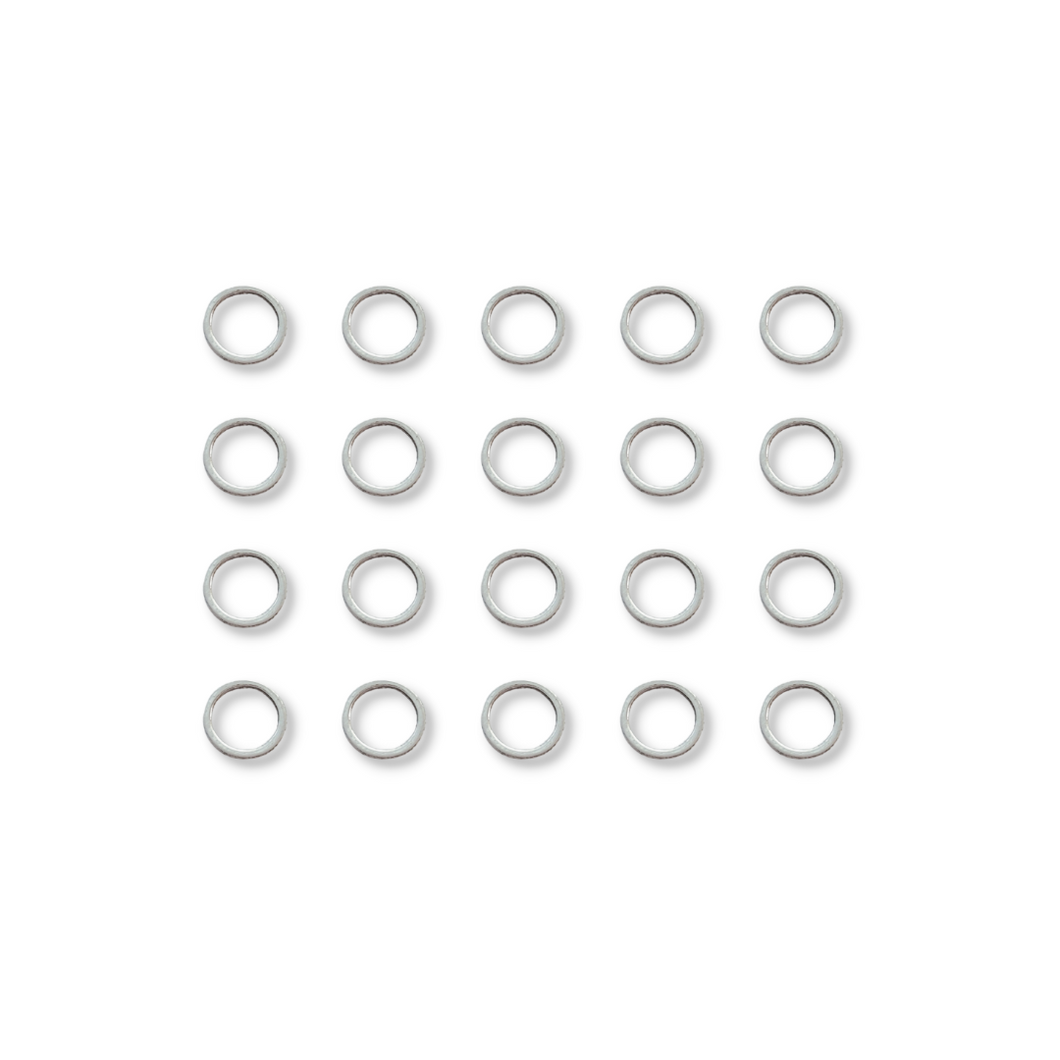 20 x Mini Spacer Rings