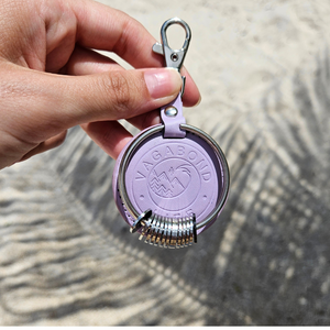 NEW - Purple Vegan Keychain