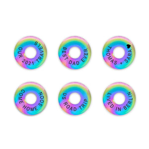 Custom Rainbow Rings