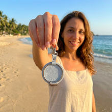 Load image into Gallery viewer, Icy Blue Vegan Keychain