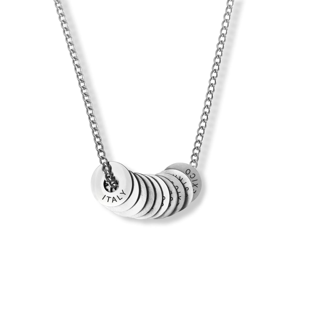 Twisted Silver Necklace