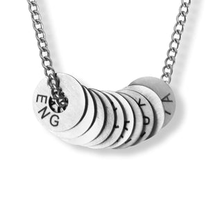 3 Letter Country Rings