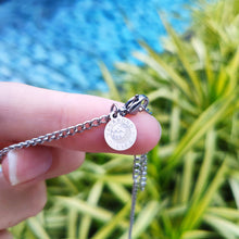 Load image into Gallery viewer, Twisted Silver Necklace