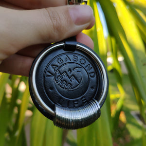 Black Vegan Keychain