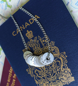 3 Letter Country Rings