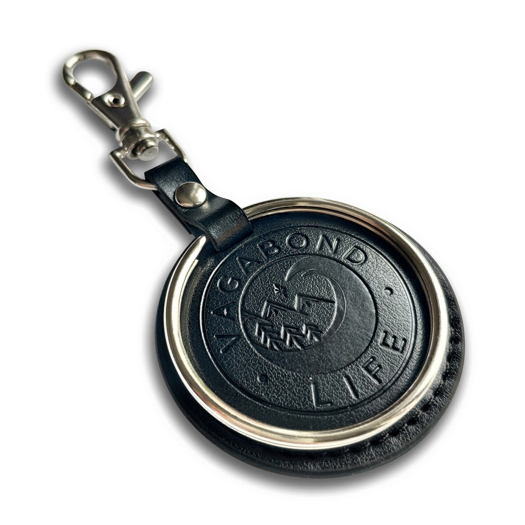 Black Vegan Key Chain
