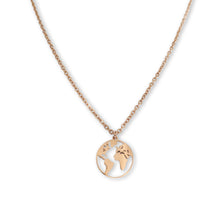 Load image into Gallery viewer, World Map Necklace