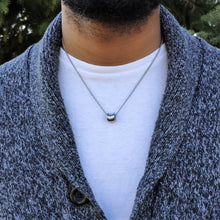 Load image into Gallery viewer, Twisted Silver Necklace
