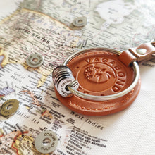 Load image into Gallery viewer, Camel Brown Vegan Key Chain