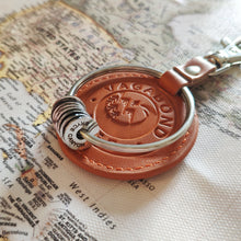 Load image into Gallery viewer, Camel Brown Vegan Key Chain