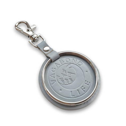 Icy Blue Vegan Key Chain